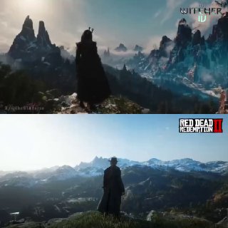 Witcher 4 (Tech Demo) vs RDR2 (2018)