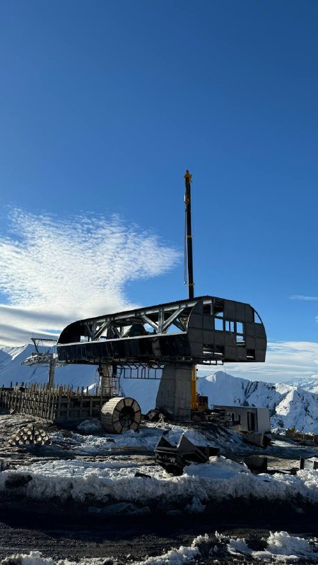 ↩️🖼 🏔️Кавказ.РФ. делится фотографиями со стройки на «Мамисоне» в Северной Осети...