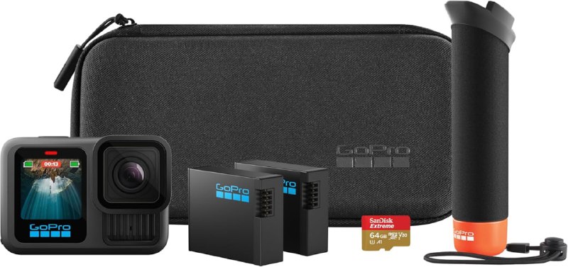 במחיר הכי נמוך אי פעם: מצלמת אקסטרים GoPro HERO13 כולל באנדל…