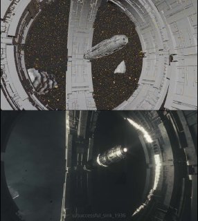 🎬 Check out this fascinating spaceship scene created by a 3D Artist known as Successful_Sink_1936 using Blender.