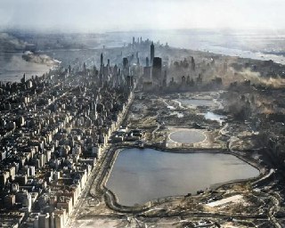 Aerial view of New York City, 1953Time Machine | Historical Photo