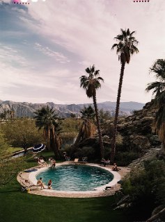 Vacationing by the pool in California, 1940.Time Machine | Historical Photo