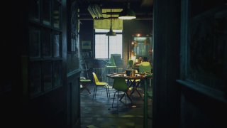 🎬 Jihak Jung walked us through his interpretation of Ha-Ha's clown-hire office from Joker (2019) as a cinematic environment, focusing on texturing ...