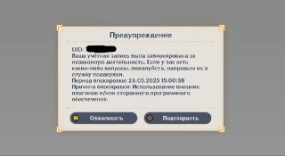 🖼 В Genshin Impact прошла волна банов — банхаммером по голове получили читеры и люди... к...