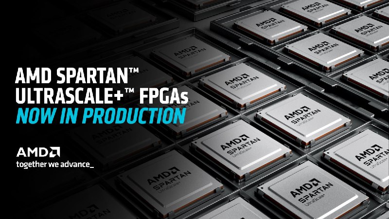 AMD объявила о промышленном производстве новой серии FPGA - Spartan UltraScale . Линейка ориен...