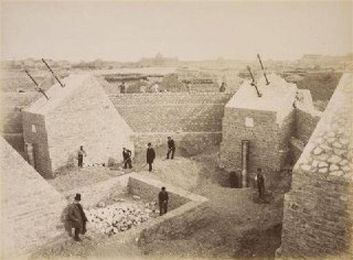 Pouring the foundation of the Eiffel Tower, 1887.Time Machine | Historical Photo