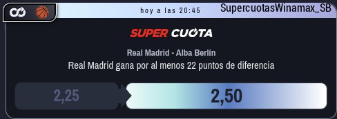 Real Madrid - Alba Berlín