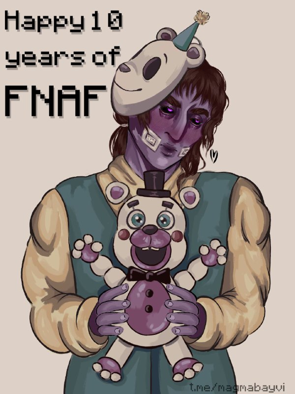 Зображення до поточного посту у каналі "ASK Five Nights at Freddy" - @ask_fnaf_ua