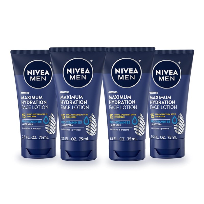 קרם לחות לגברים NIVEA MEN Maximum Hydration עם ויט* B5, מו…