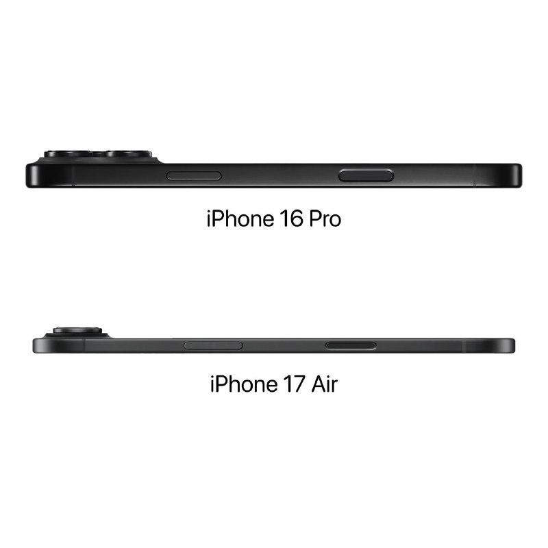 The iPhone 17 'Air' will reportedly be about 2mm thinner tha…